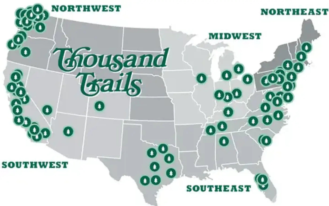 Thousand trail life time membership — used gear for sale (photo 2) — photo 2