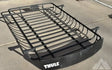 THULE basket with locks and mounting hardware — used racks for sale