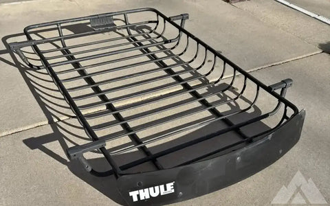 THULE basket with locks and mounting hardware