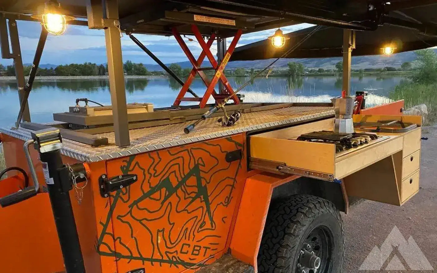Timberline Trailer by Colorado Backcountry Trailer — used overland trailer for sale in Boulder, CO (photo 3) — photo 3