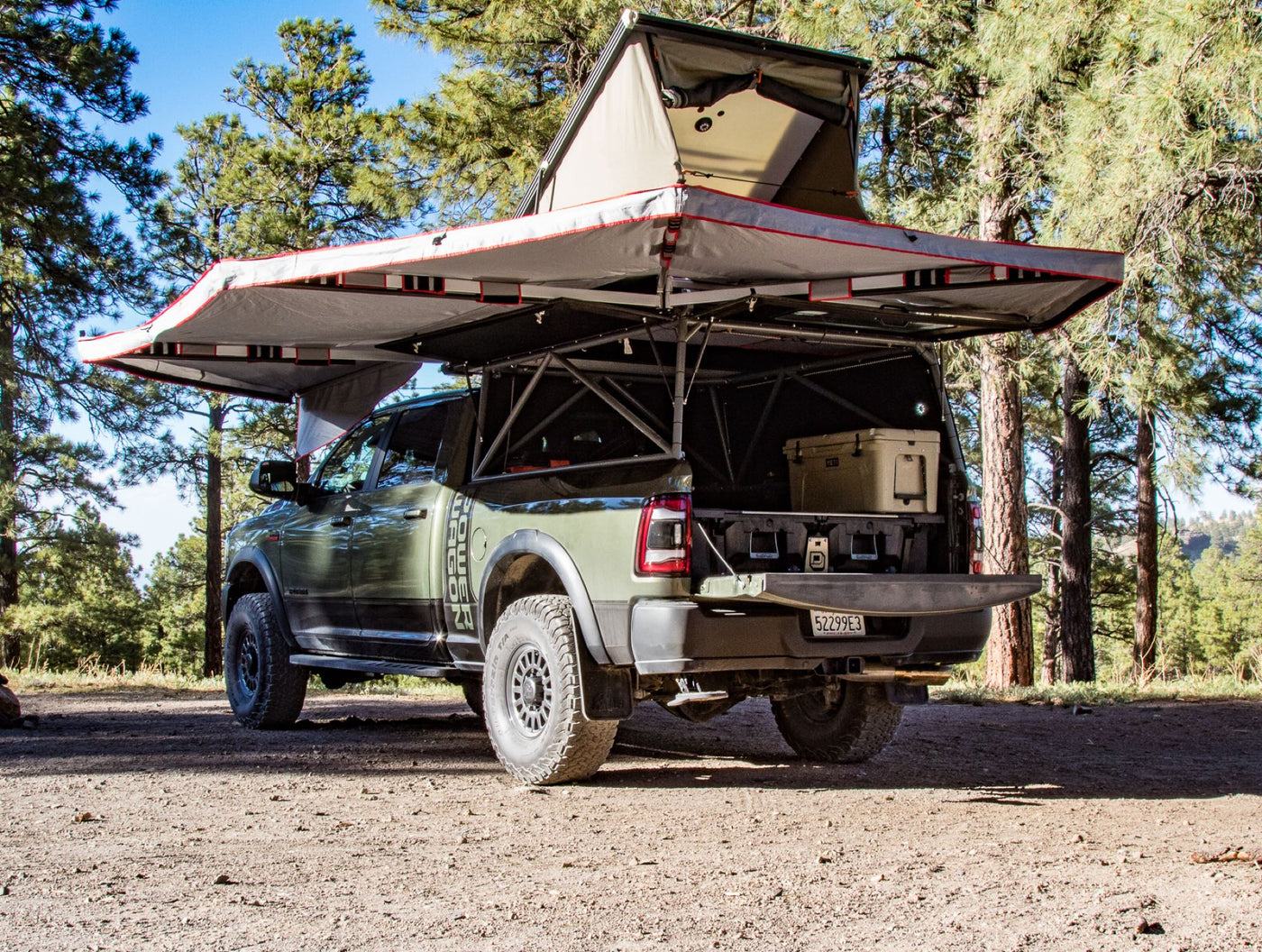  rocky terrain.|This robust truck camper — photo 2