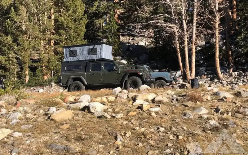 Topo Toppers Badlander Pop Up Camper Shell — used for sale in Minden, NV (photo 7) — photo 7
