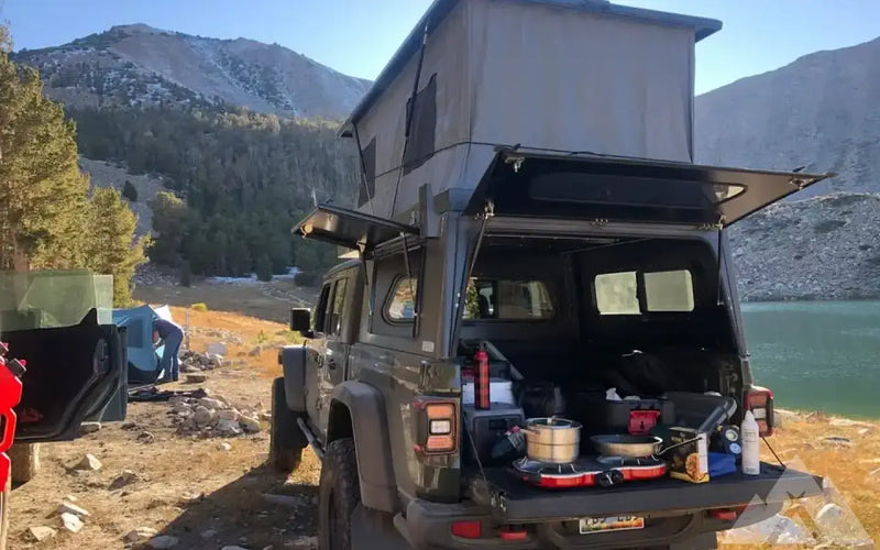Topo Toppers Badlander Pop Up Camper Shell — used for sale in Minden, NV (photo 5) — photo 5