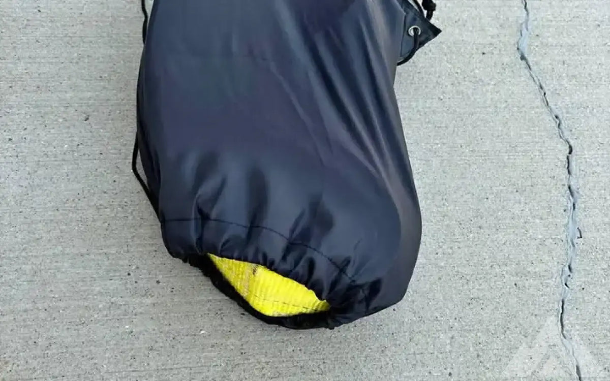 Tow strap and carry bag — new gear for sale