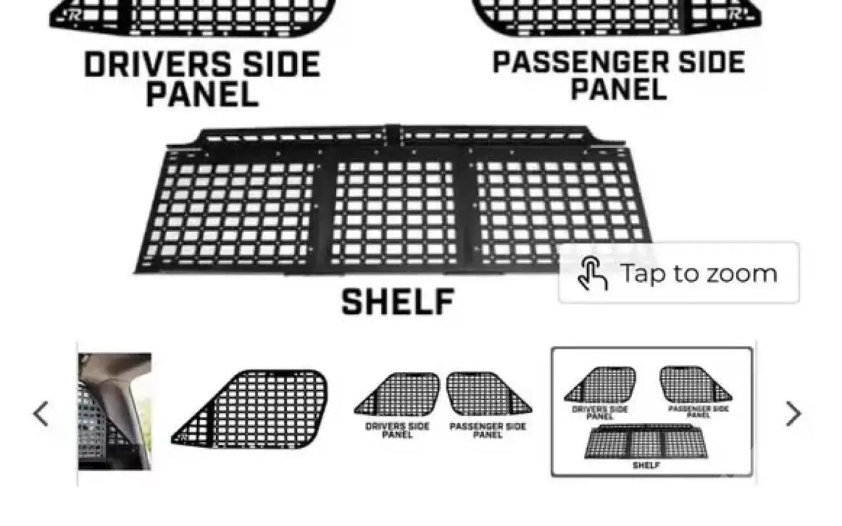 Toyota 4Runner Accessories Rago Fabrication — used molle panels for sale (photo 6) — photo 6