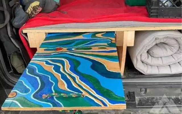 Toyota 4Runner bed setup — photo 3