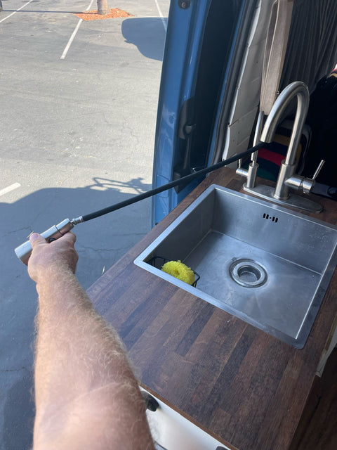 Murph the Smurf: Sprinter Camper Conversion overland rental