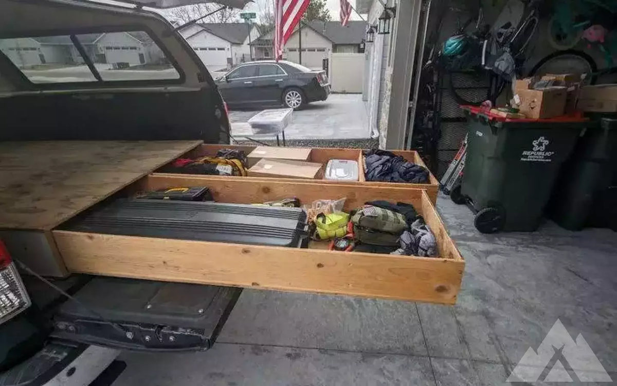 Truck Bed Storage System | 5 1/2 ft Bed — used drawer systems for sale (photo 5) — photo 5