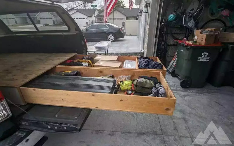 Truck Bed Storage System | 5 1/2 ft Bed — used drawer systems for sale (photo 5) — photo 5
