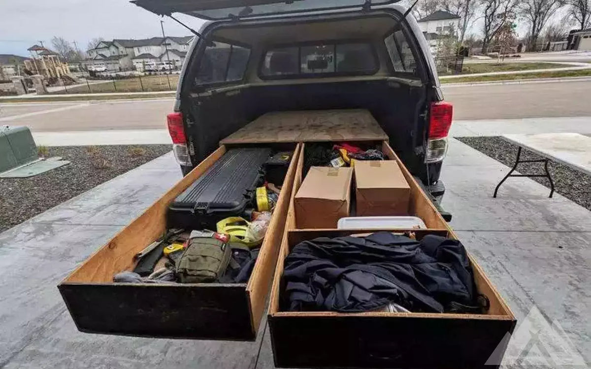 Truck Bed Storage System | 5 1/2 ft Bed — used drawer systems for sale