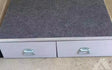 Truck Camper Bed With Easy Glide Drawer System — used drawer systems for sale