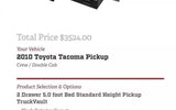 Truck Vault Drawers Tacoma 5ft Bed — used drawer systems for sale (photo 4)