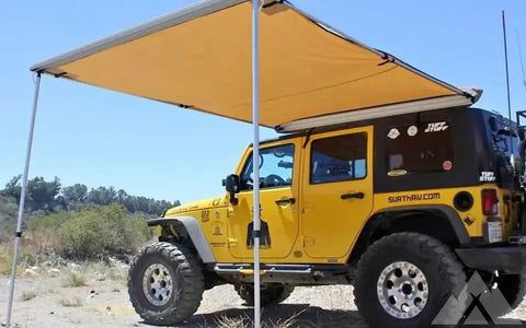 Tuff Stuff 6.5x8 Awning + Gobi Roof Rack Brackets