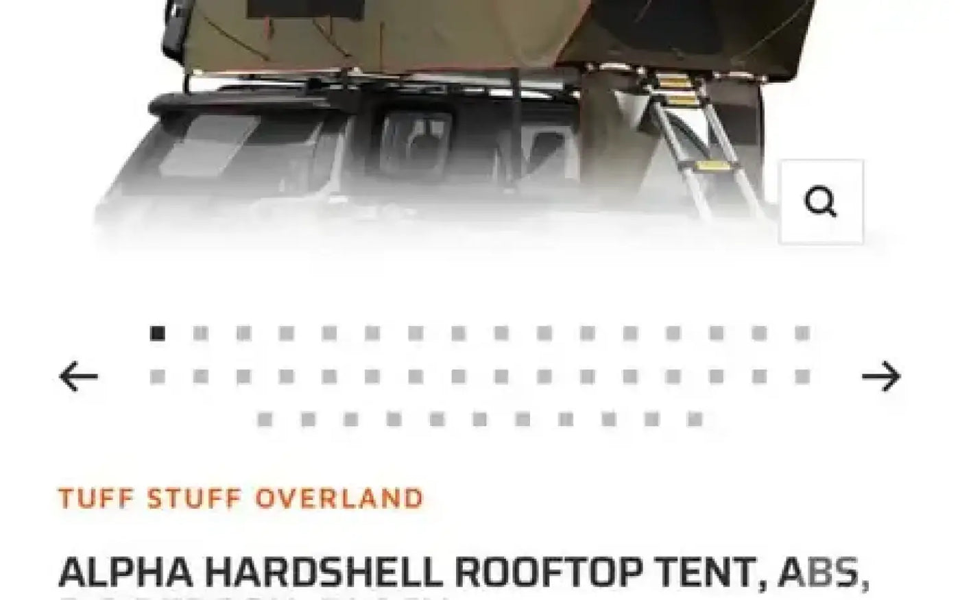 Tuff Stuff Alpha 3-person rooftop tent — used rooftop tents for sale (photo 4) — photo 4