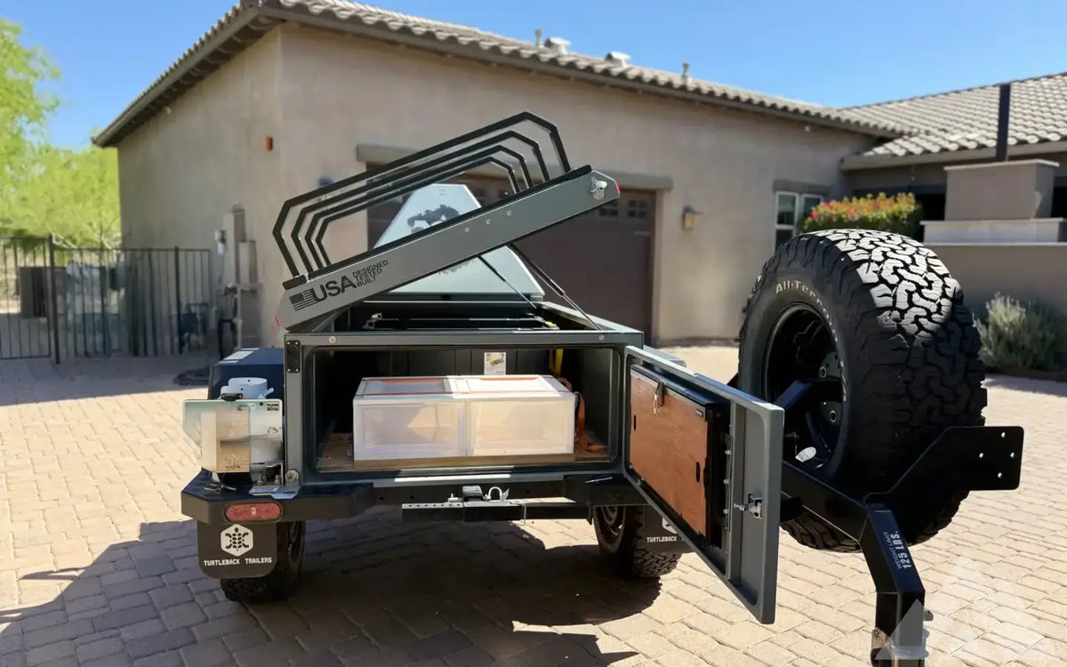 Turtleback Getaway Shell — used overland trailer for sale in Carefree, AZ (photo 7) — photo 7