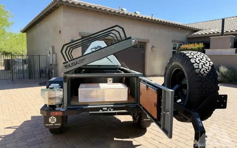 Turtleback Getaway Shell — used overland trailer for sale in Carefree, AZ (photo 7) — photo 7