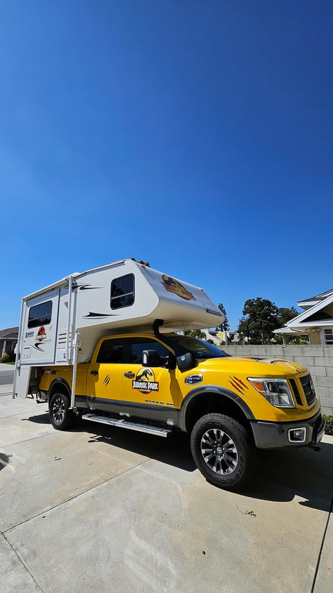 2016 Nissan Titan Cummins 4x4 with Lance Rvtc861 -Ready Truck Camper overland rental