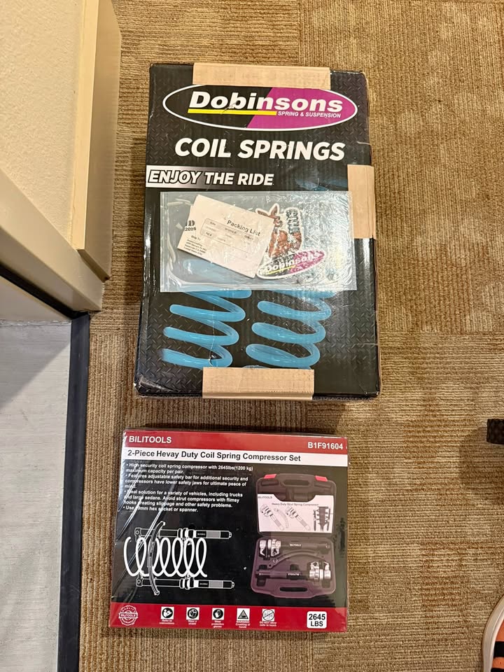 Dobinsons front springs (C59-314R) Red in Sunnyvale, CA (photo 1)