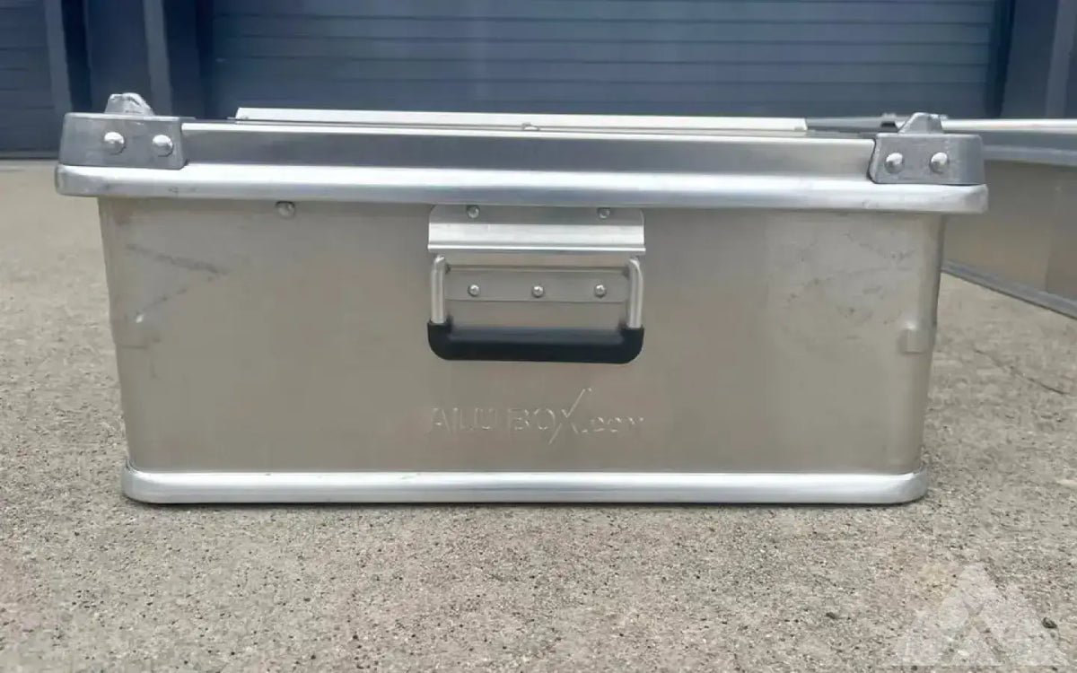 Two AluBox 192L Aluminum Rooftop Cases — used cases & cargo boxes for sale — photo 1