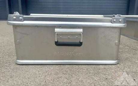 Two AluBox 192L Aluminum Rooftop Cases — used cases & cargo boxes for sale