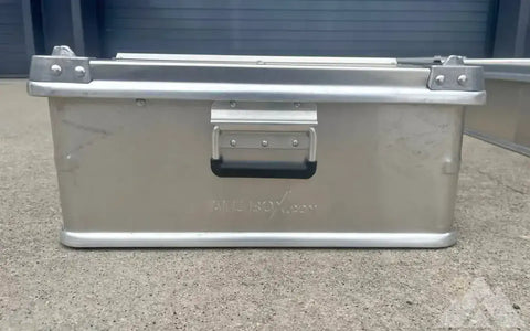 Two AluBox 192L Aluminum Rooftop Cases