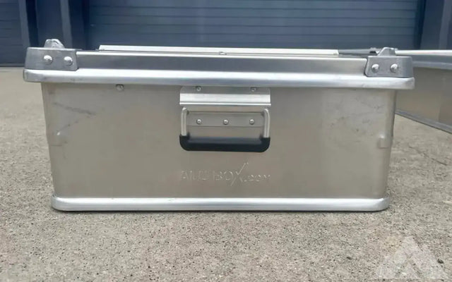Two AluBox 192L Aluminum Rooftop Cases — used cases & cargo boxes for sale