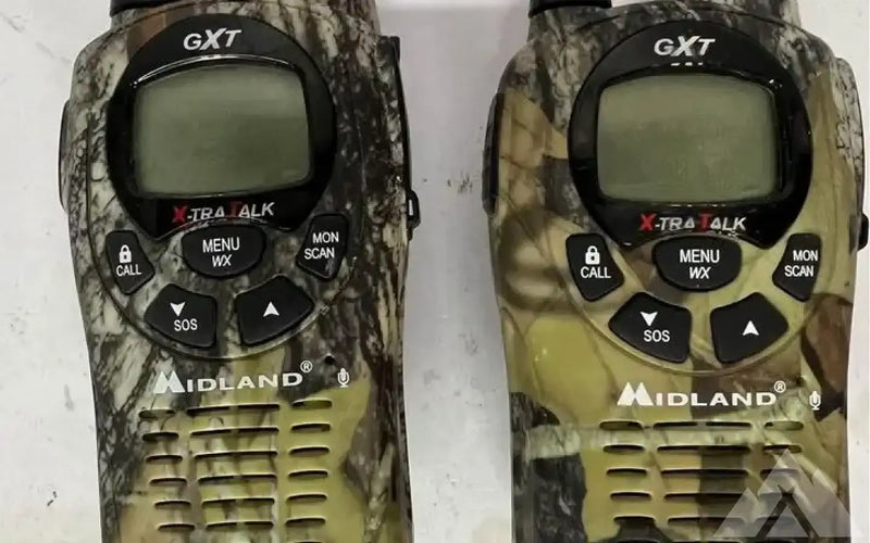 Two Midland GXT1050 Camo Two Way Radios w/Charger — used gear for sale (photo 5) — photo 5
