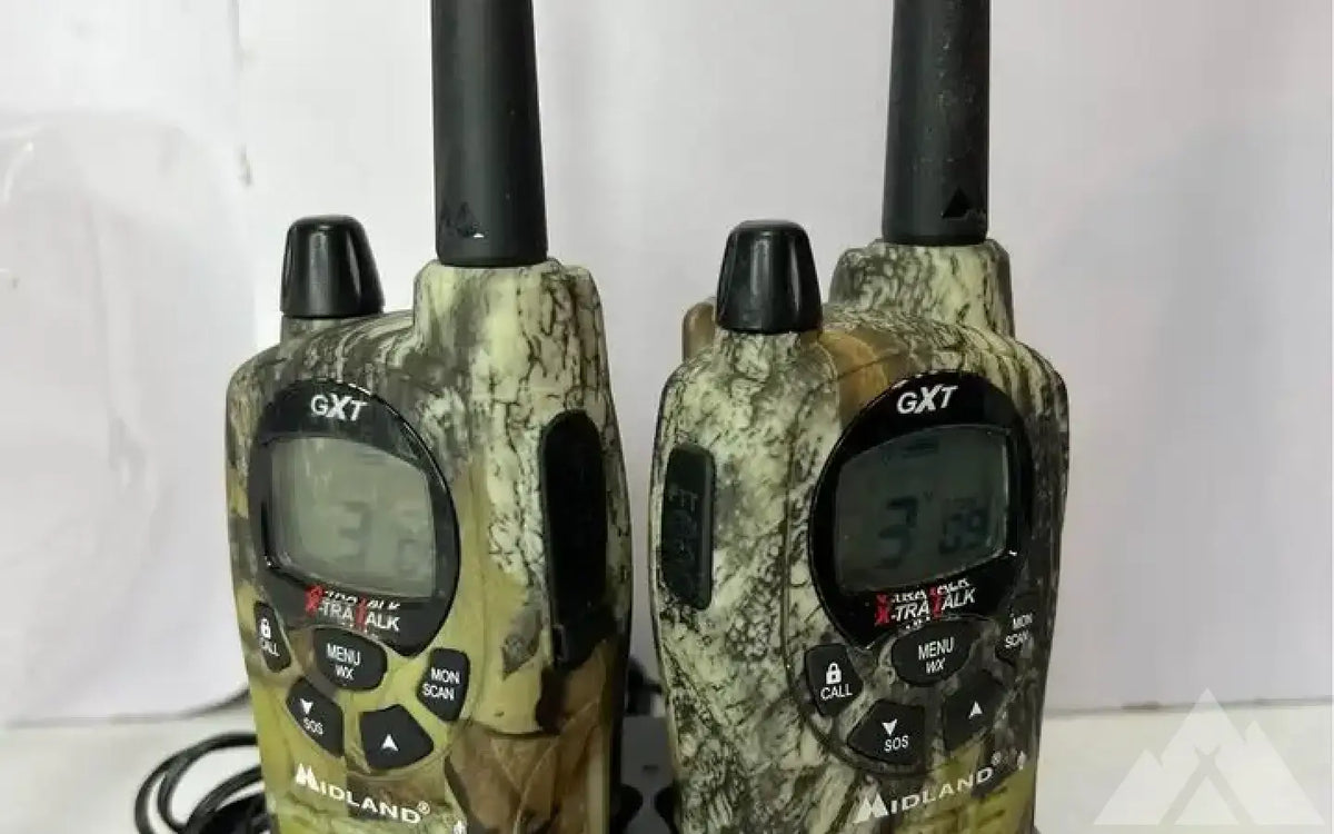Two Midland GXT1050 Camo Two Way Radios w/Charger — used gear for sale (photo 2) — photo 2