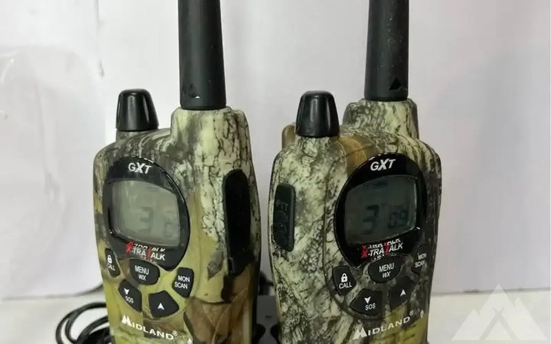 Two Midland GXT1050 Camo Two Way Radios w/Charger — used gear for sale (photo 2) — photo 2