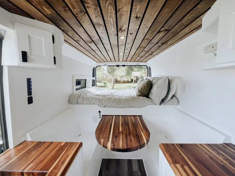 2021 Custom Ram ProMaster Camper Van | Solar, Kitchen & Cozy Interior overland rental