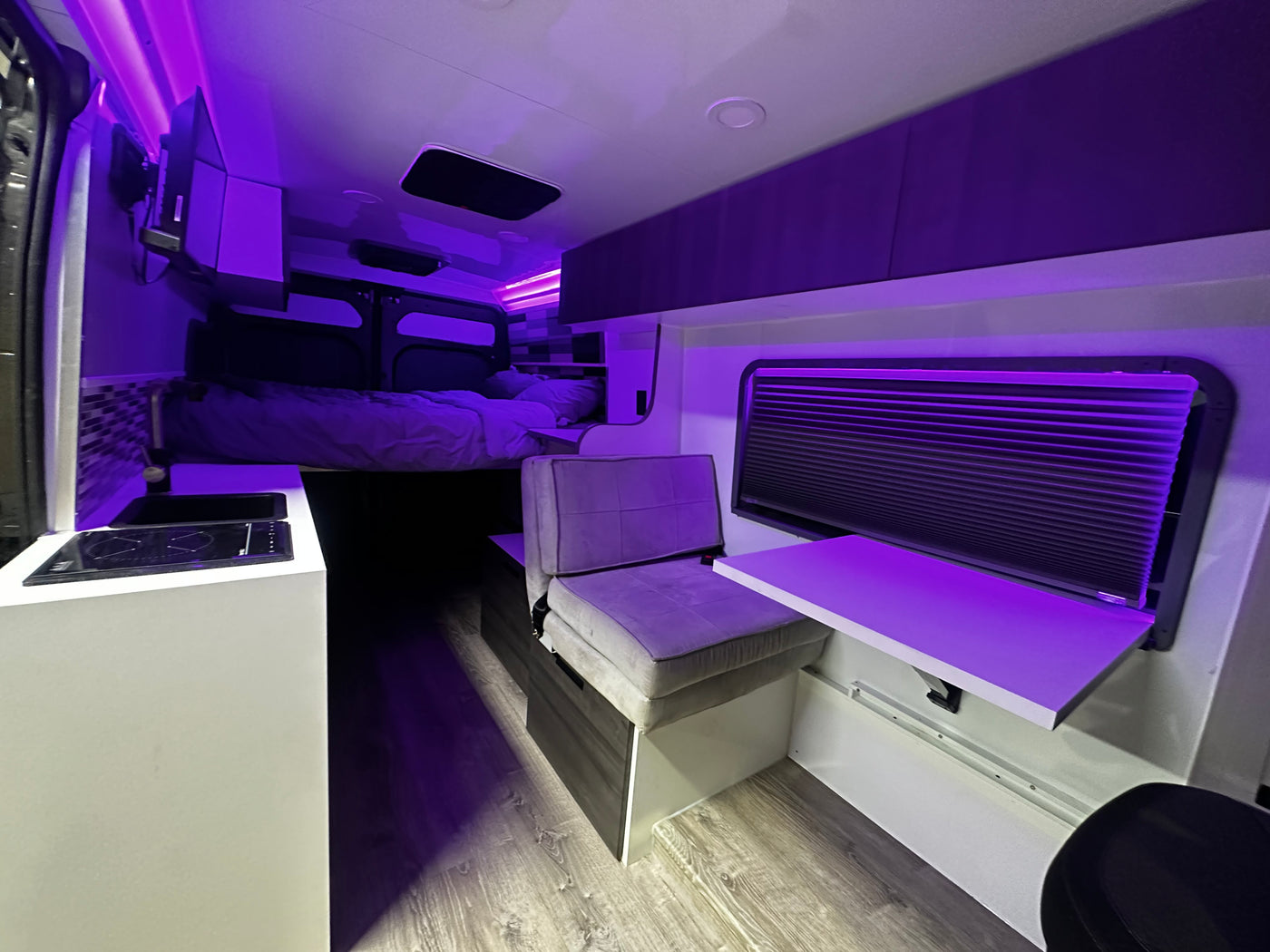 Mr. Grey is the Cold AC, Modern Luxury Camper Van rental of your dreams! — photo 10