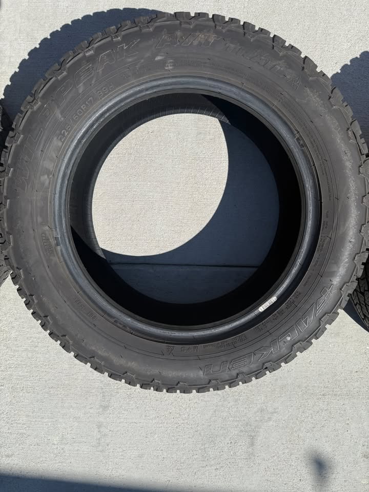 Falken Wildpeak A/T Trail P225/60R17 Tires - Fits Most Subaru Foresters & Crosstreks in Longmont, CO (photo 2) — photo 2