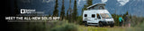 All-new Solis NPF camper van for national park adventures. Features make it ideal for rv rental road trips with family.