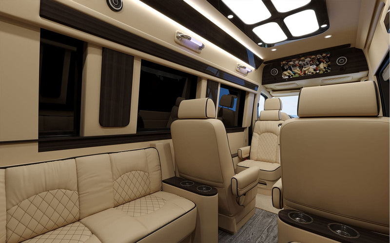  quilted beige seats — photo 8