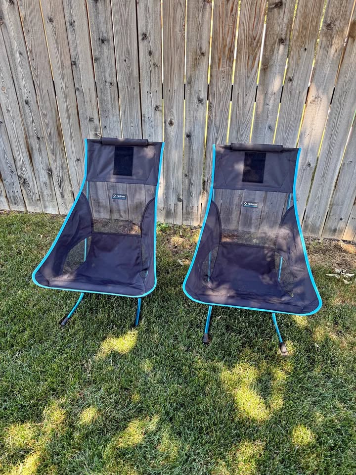 Helinox Camping Beach Chair PAIR in Denver, CO (photo 1) — photo 1