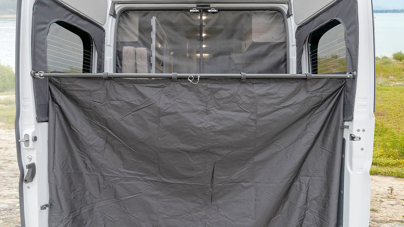 and compact design perfect for travel adventures.|Interior of an RV rental van — photo 5