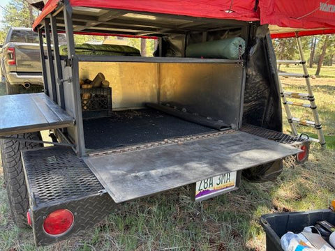Lightweight Off-Road Go Anywhere Trailer w/Rooftop Tent — photo 4