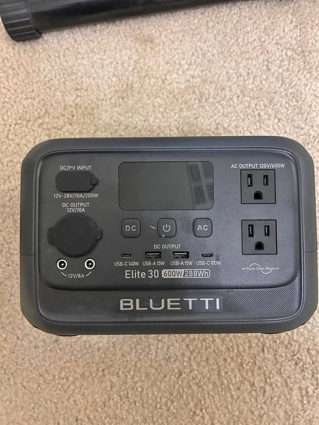 BLUETTI Elite 30 V2 Portable Power Station 600W 288Wh in Florence, AZ (photo 1)