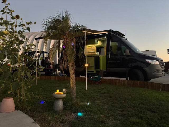 "Avocado" - Spring LE Tour's Mercedes 144 High Roof Van — photo 3