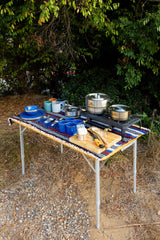 Perfect RV rental camping setup!