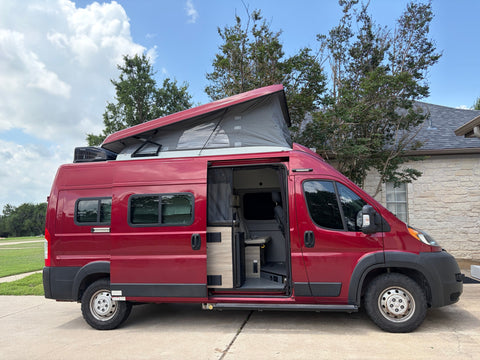 Winnebago camper van 59p overland rental