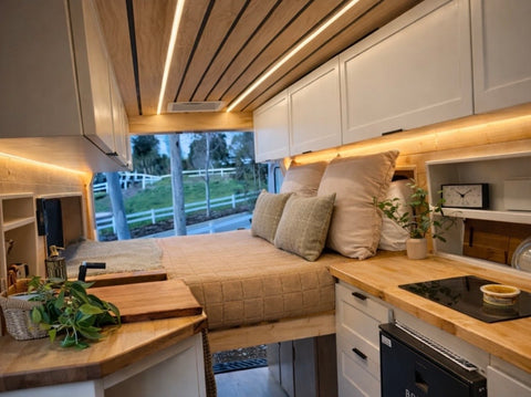 Haven - Andrew's Ford Transit Camper Van overland rental