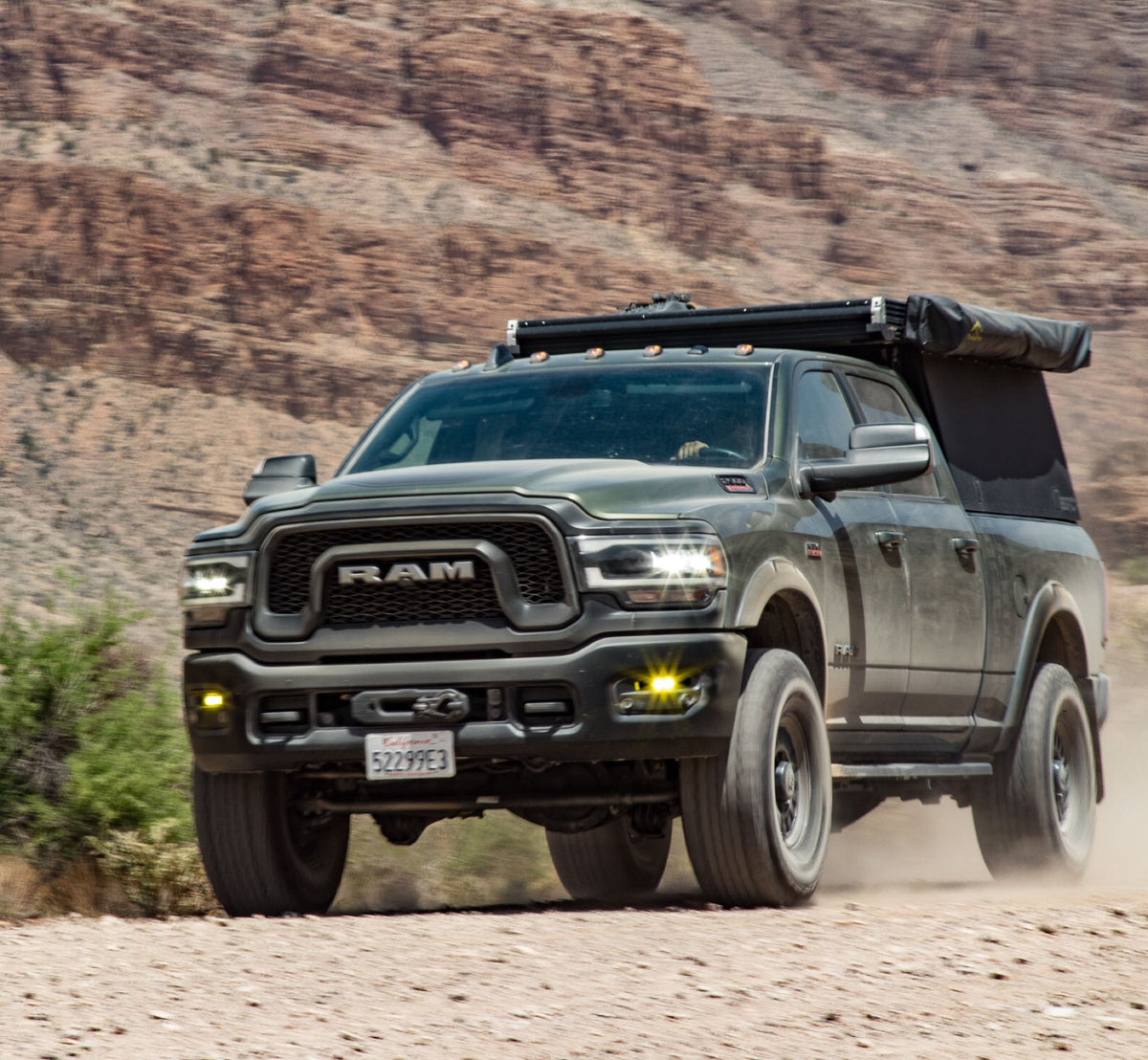  navigates rugged