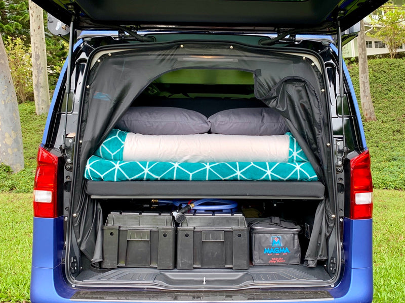  and convertible seating.|This RV rental interior features rear seats — photo 13