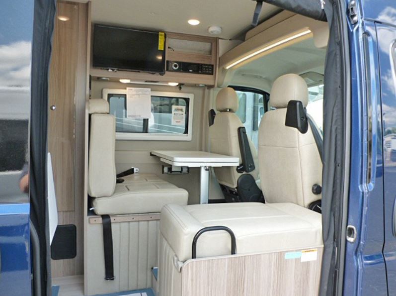  and side profile.|Step inside this compact RV rental — photo 7