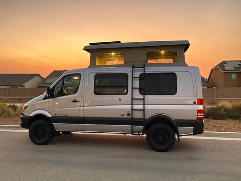 2017 Sprinter Van Sportsmobile with pop top 4x4 overland rental