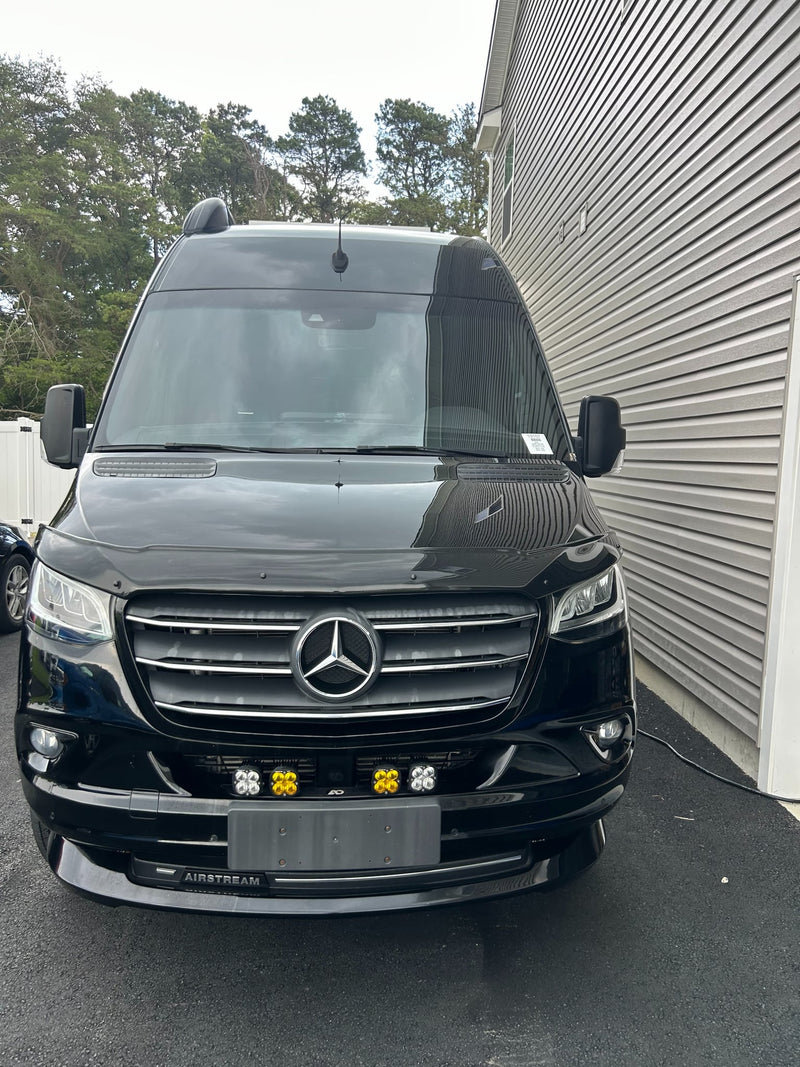 Black Mercedes-Benz Sprinter Airstream RV rental — photo 1