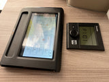RV rental control panels: A BMPRO touchscreen for climate, lights & tanks, and a Truma iNet heating unit are shown.
