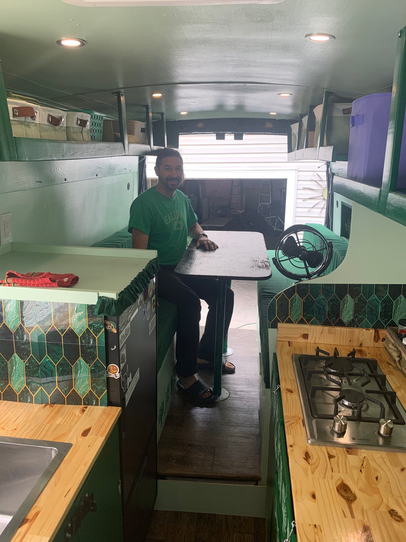 Green Machine  Custom Build - 2022 Ford Transit Adventure Van AWD — photo 10