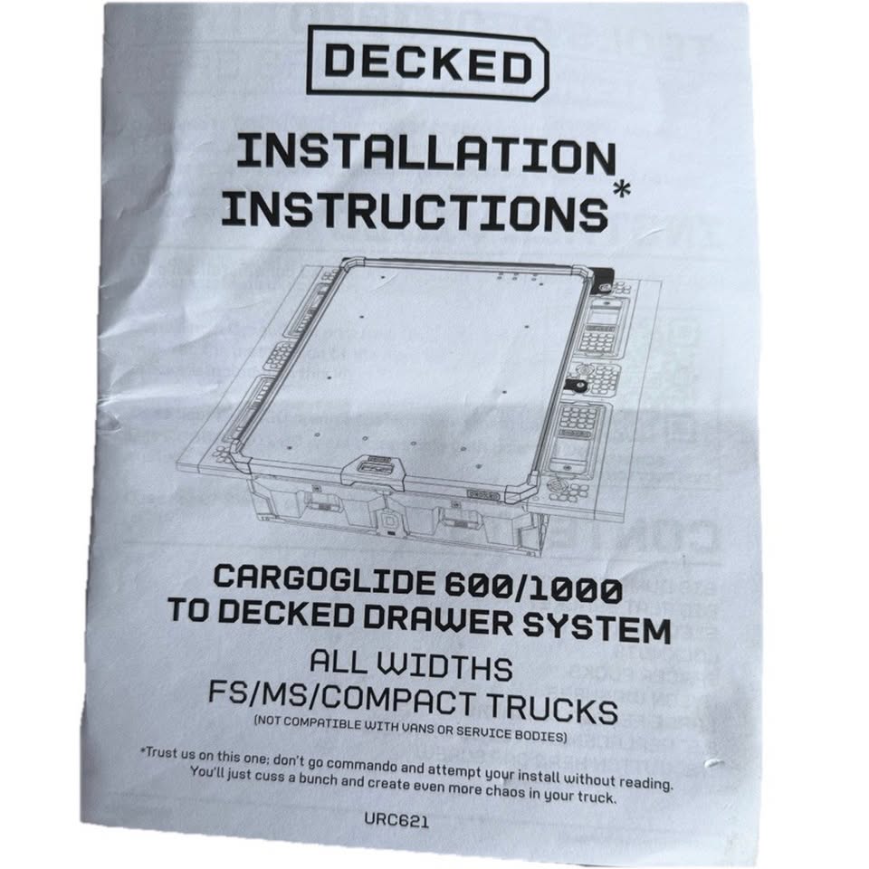 Decked Truck Cargo Glide (from 2019 Toyota Tacoma 6' bed) EUC in Reno, NV (photo 6) — photo 6